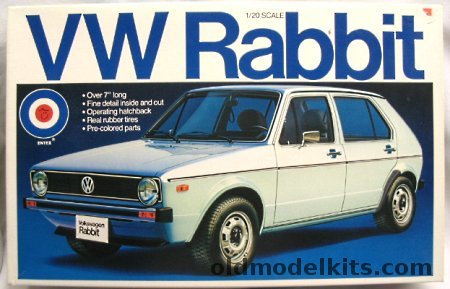 Entex 1/20 Volkswagen VW Rabbit, 9165 plastic model kit